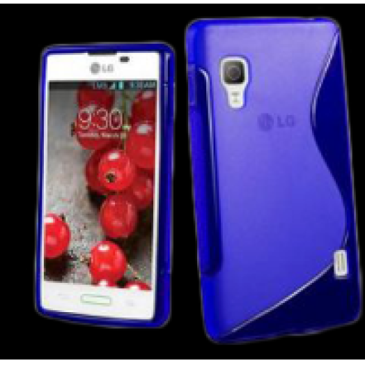 Jelly LG L70 kék szilikon hátlap
