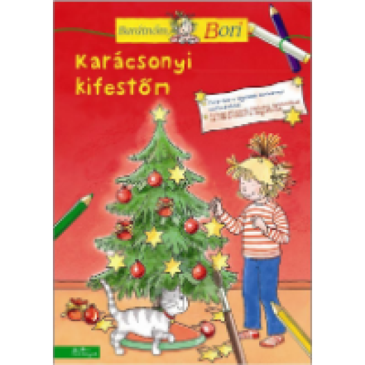 Karácsonyi kifestőm - Barátnőm, Bori foglalkoztató füzet