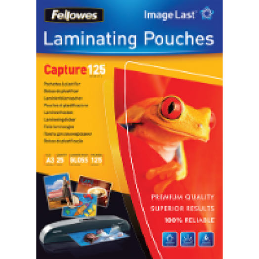 A3 fényes lamináló fólia, 125 mikron