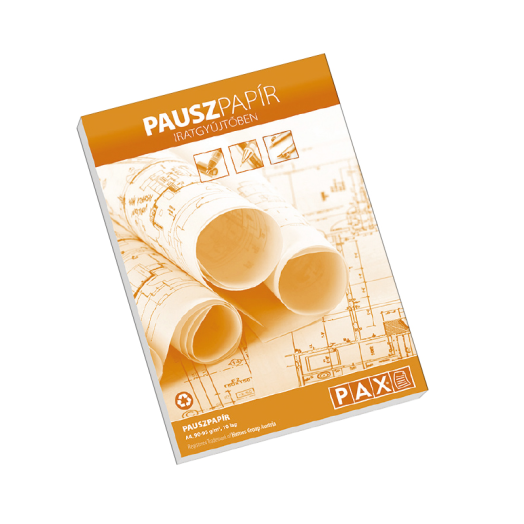 Pax pauszpapírtömb A4 10 ív/tömb