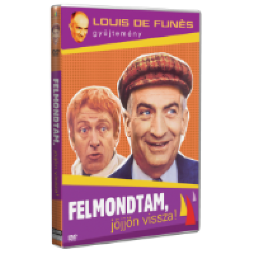 Felmondtam, jöjjön vissza DVD