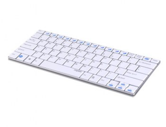 Rapoo E9050 Blade billentyűzet fehér, 2,4G