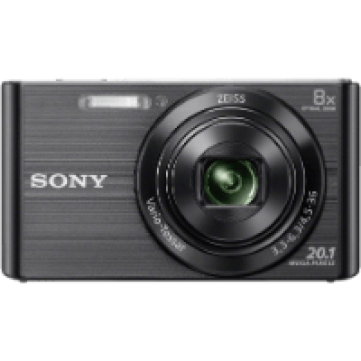 DSC-W830 fekete digitális fényképezőgép + 8GB memória kártya + Tok