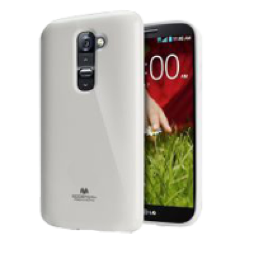 Jelly LG G3 fehér szilikon hátlap