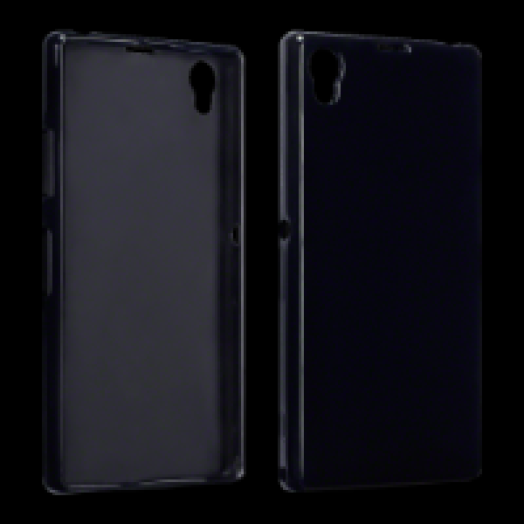 Jelly Sony Xperia Z1 fekete szilikon hátlap