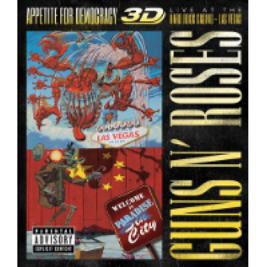Appetite for Democracy - Live at the Hard Rock Casino - Las Vegas 2012 Blu-ray