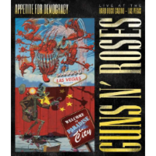 Appetite for Democracy - Live at the Hard Rock Casino - Las Vegas 2012 DVD