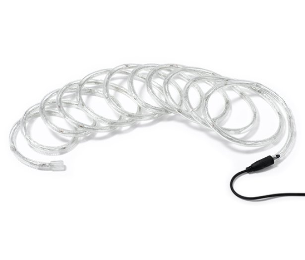 LED-es fényfüzér, fehér