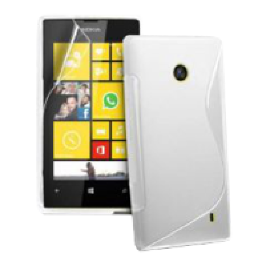 Nokia Lumia 730 átlátszó vékony szilikon hátlap