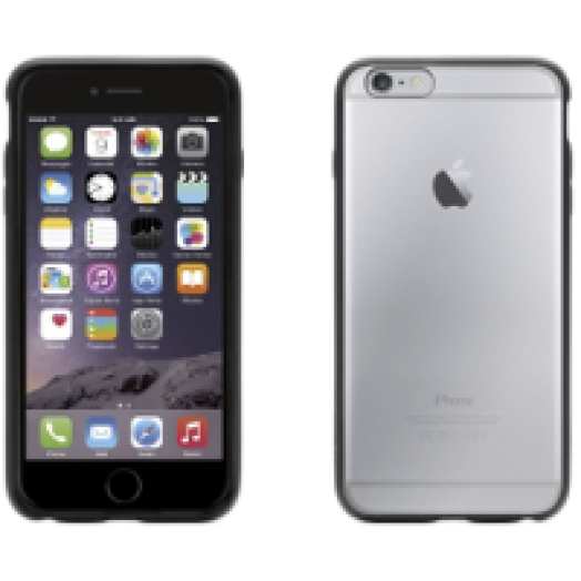Reveal iPhone 6 Plus fekete/clear tok