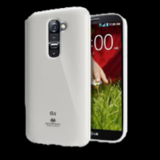 Jelly LG G3 fehér szilikon tok