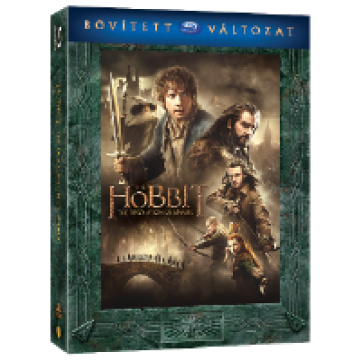 A hobbit Smaug pusztasága (bővített változat) Blu-ray