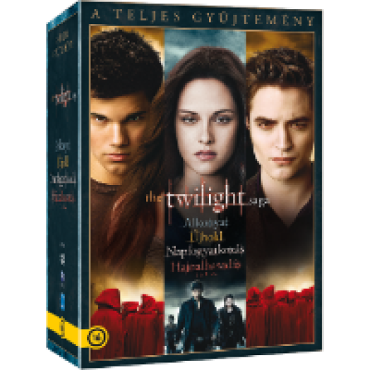The Twilight Saga (Alkonyat) - A teljes gyűjtemény (díszdoboz) DVD