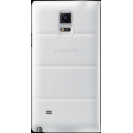 Galaxy Note 4 flip fehér tok