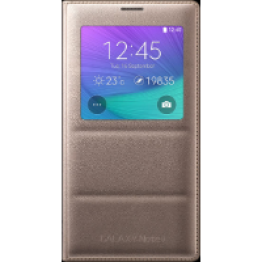 Galaxy Note 4 S View arany tok