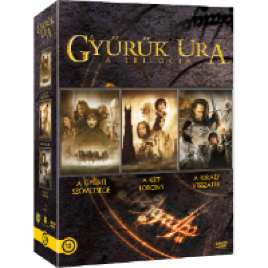A Gyűrűk Ura trilógia (moziváltozat, új kiadás) (díszdoboz) DVD