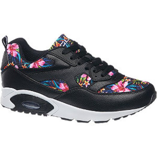 Virágmintás sneaker