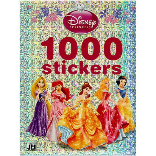 Disney Hercegnők - Matricás színező