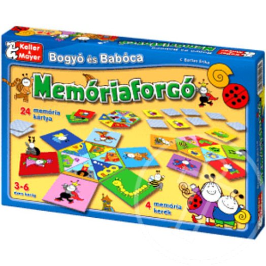 BOGYÓ ÉS BABÓCA MEMÓRIAFORGÓ - TÁRSASJÁTÉK
