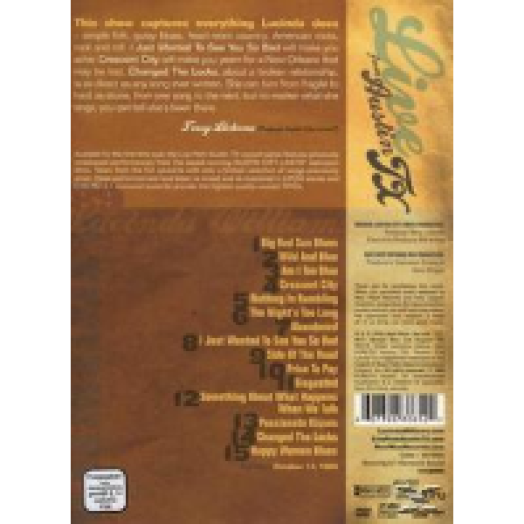 Live from Austin TX - Austin City Limits '89 DVD