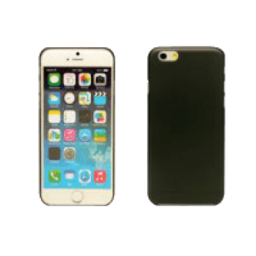 iPhone 6 Plus fekete vékony műanyag hátlap