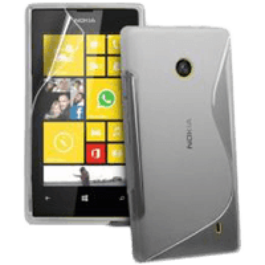 Nokia Lumia 630/635 átlátszó szilikon hátlap