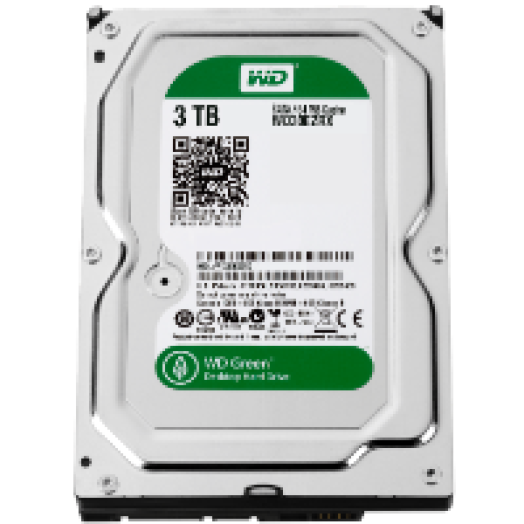 3TB SATA3 3,5" merevlemez Caviar Green WD30EZRX