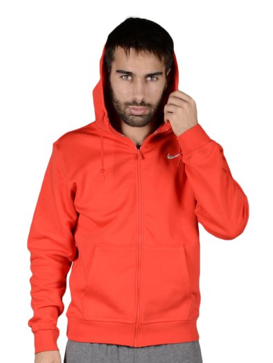 NIKE CLUB FZ HOODY-SWOOSH