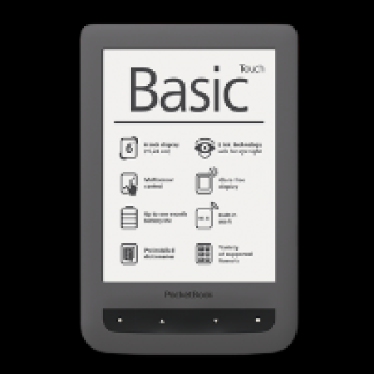 Basic Touch 624 e-könyv olvasó szürke