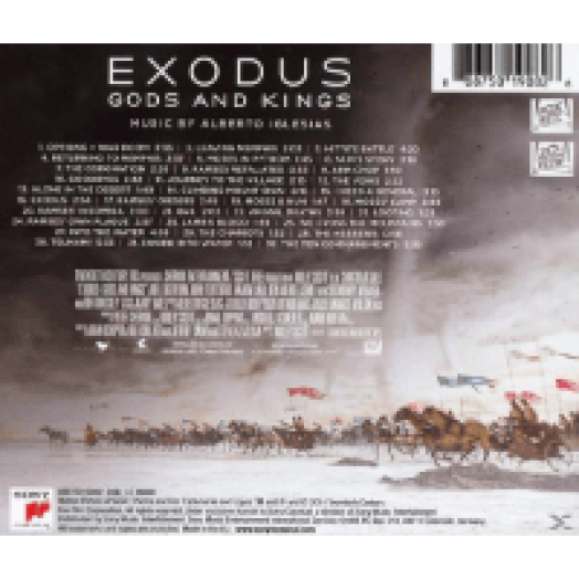Exodus - Gods And Kings (Original Motion Picture Soundtrack) (Exodus - Istenek és királyok) CD