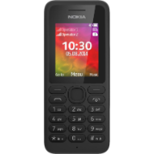 Nokia 130 DS fekete kártyafüggetlen mobiltelefon