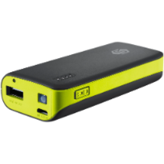 Power Bank 4400 mAh fekete