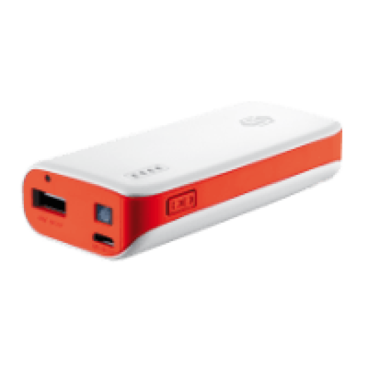 Power Bank 4400 mAh fehér