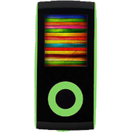 630 MSD MP3/MP4 lejátszó, zöld