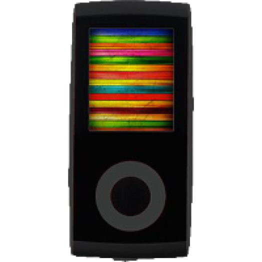 630 MSD 4GB-os MP3/MP4 lejátszó, fekete