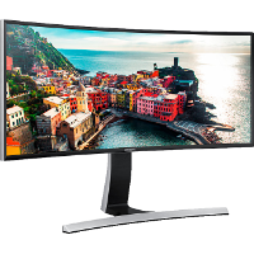 S34E790C 34" ívelt Ultrawide WQHD monitor, DisplayPort, 2x HDMI, USB hub