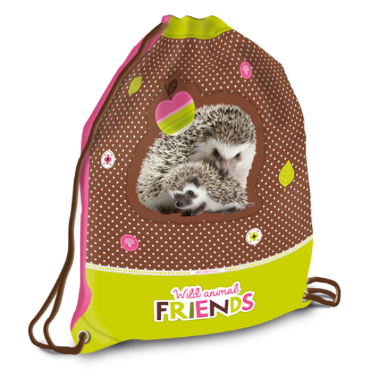 erdő-süni/Hedgehog sportzsák