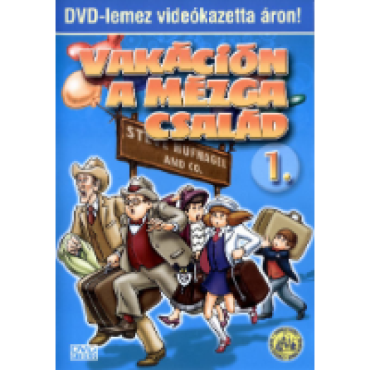 Vakáción a Mézga család DVD