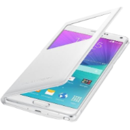 Galaxy Note 4 S-View fehér tok
