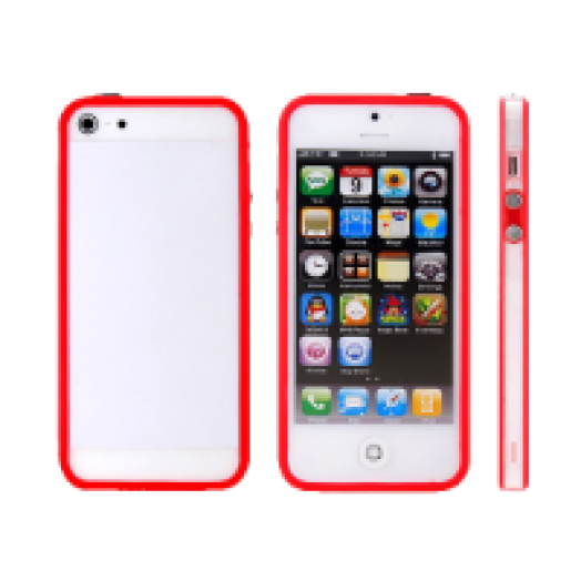 iPhone 5/5S műanyag piros hátlap
