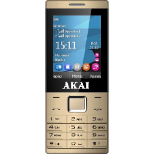 PHA-2880 arany DualSIM kártyafüggetlen mobiltelefon