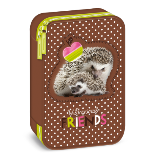 erdő-süni/Hedgehog többszintes tolltartó