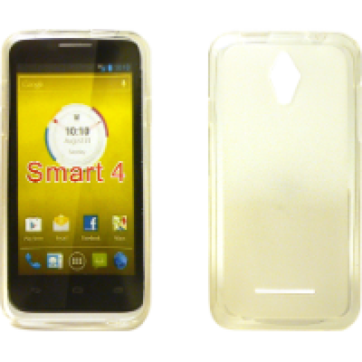 Alcatel Smart 4 átlátszó vékony szilikon hátlap