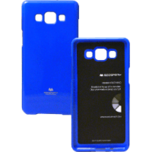 Jelly Galaxy A5 kék rugalmas szilikon hátlap