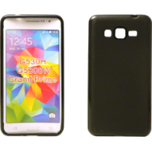 Samsung Grand Prime fekete szilikon tok