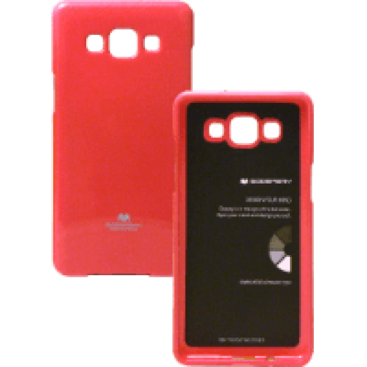 Jelly Galaxy A5 pink rugalmas szilikon hátlap