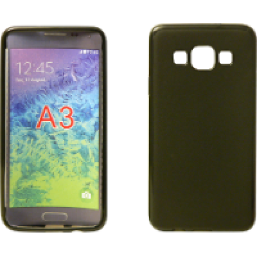Samsung Galaxy A3 fekete szilikon tok