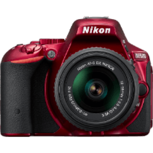 D5500 + 18-55mm VR II KIT vörös