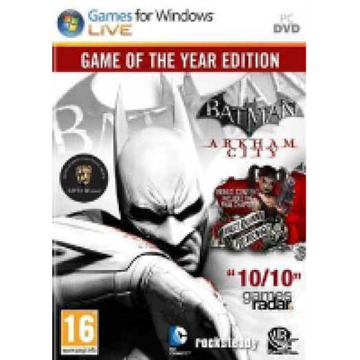 Batman: Arkham City - Game of The Year Edition (The Gamemania) PC