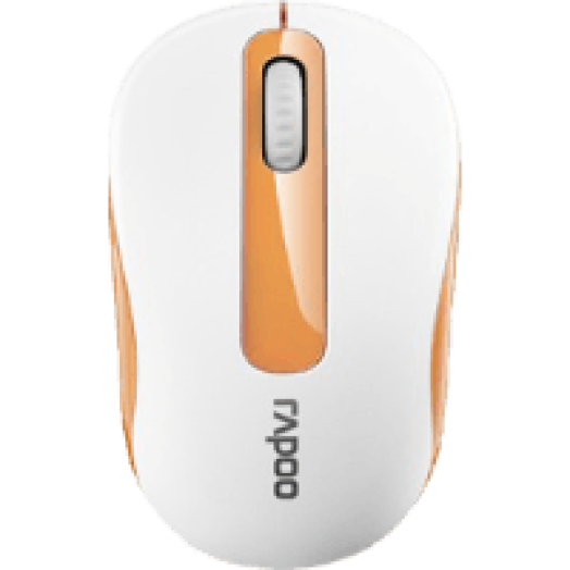 M10 narancs wireless mouse (153662)